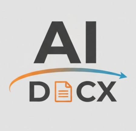 AI Text 2 Word Converter Logo